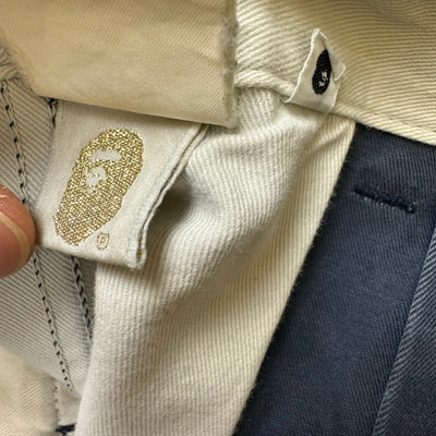 vintage BAPE a bathing ape jeans {M}