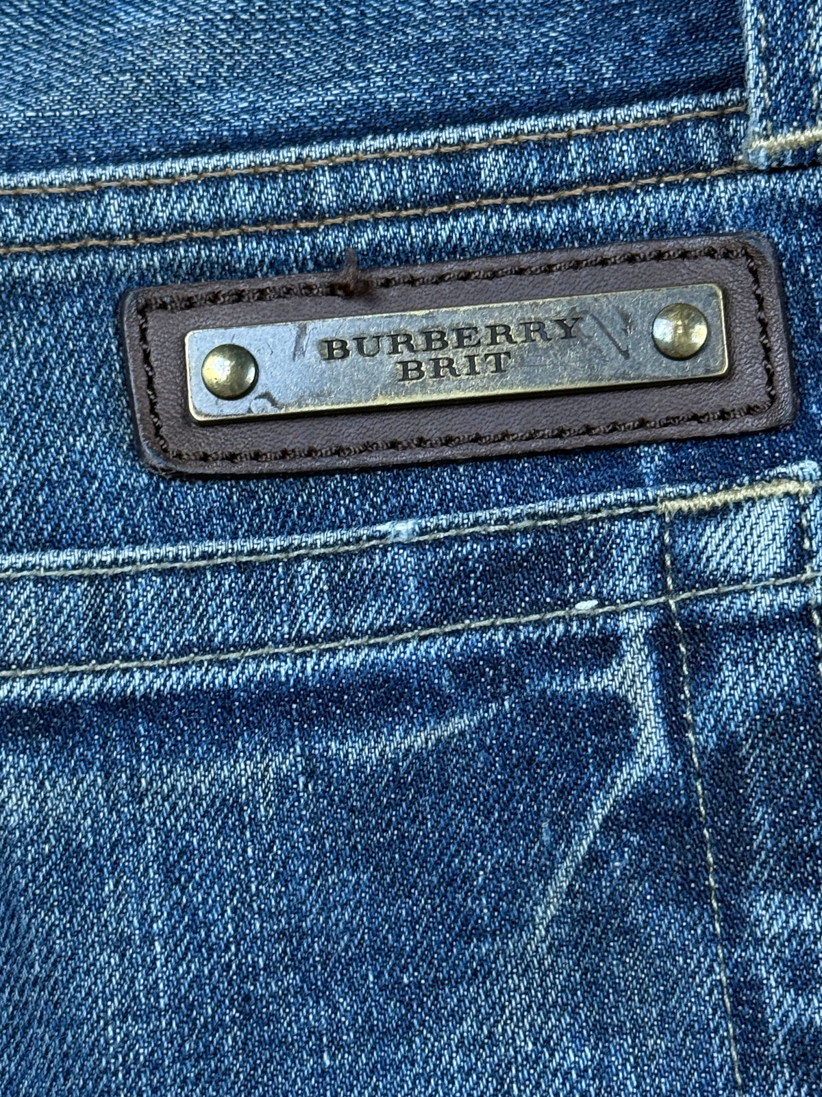 vintage Burberry jeans