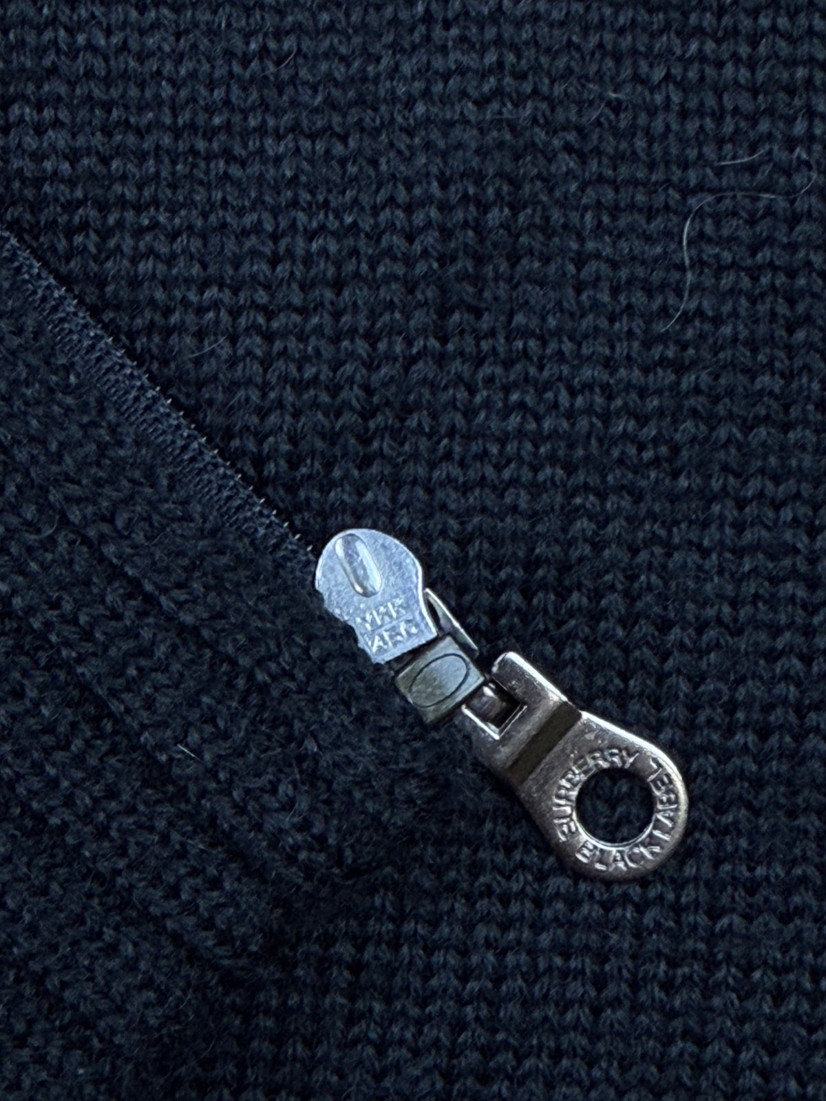 vintage Burberry Black Label sweatjacket {M}