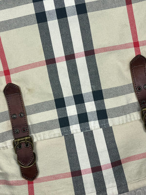 vintage Burberry messengerbag