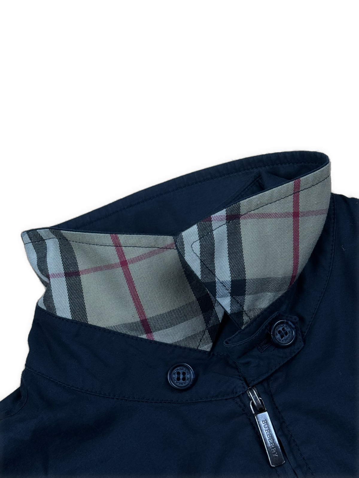vintage navyblue Burberry harringtonjacket