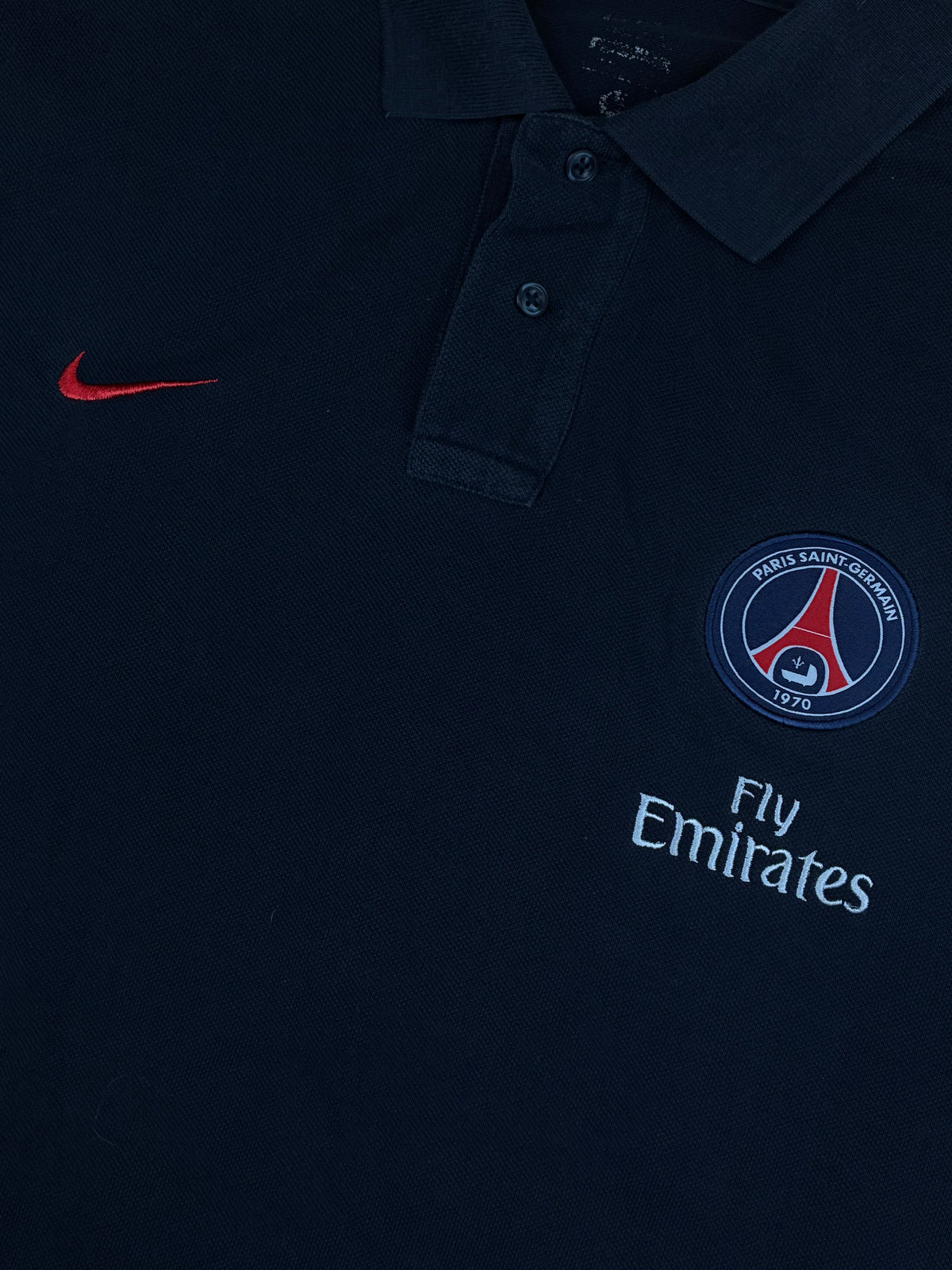 vintage Nike PSG Paris Saint Germain polo {L}