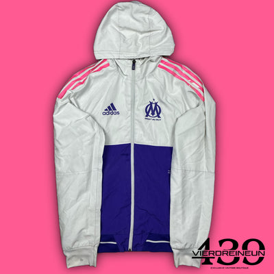 pink Adidas Olympique Marseille windbreaker {XS}