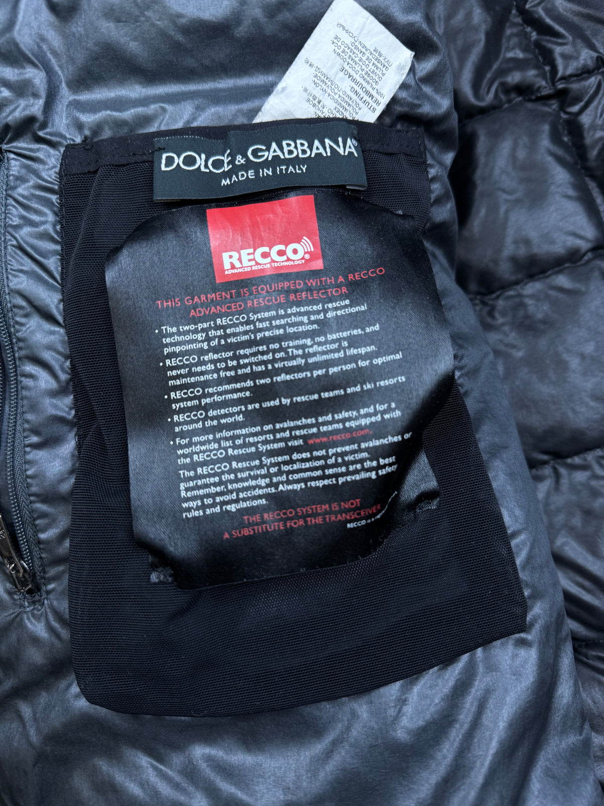 vintage Dolce & Gabbana winterjacket {L}