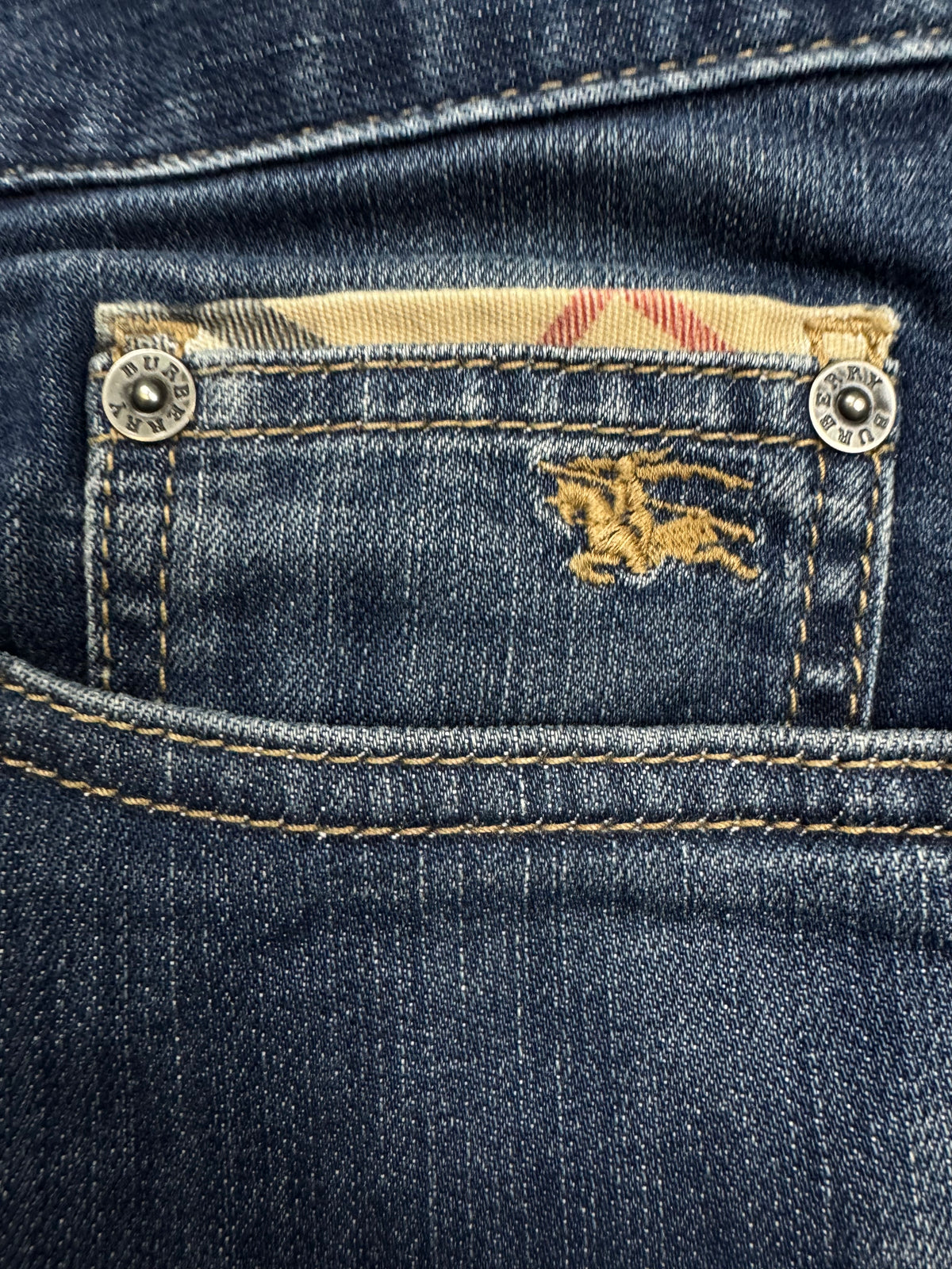 vintage Burberry jeans {S}