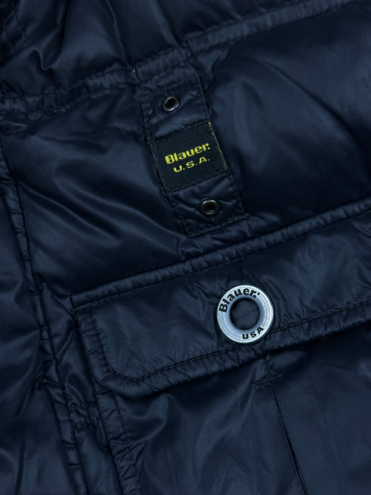 vintage Blauer winterjacket