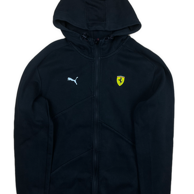 black Puma Ferrari sweatjacket {M}