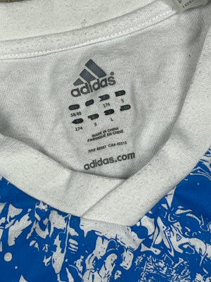 vintage Adidas Olympique Marseille t-shirt {L}