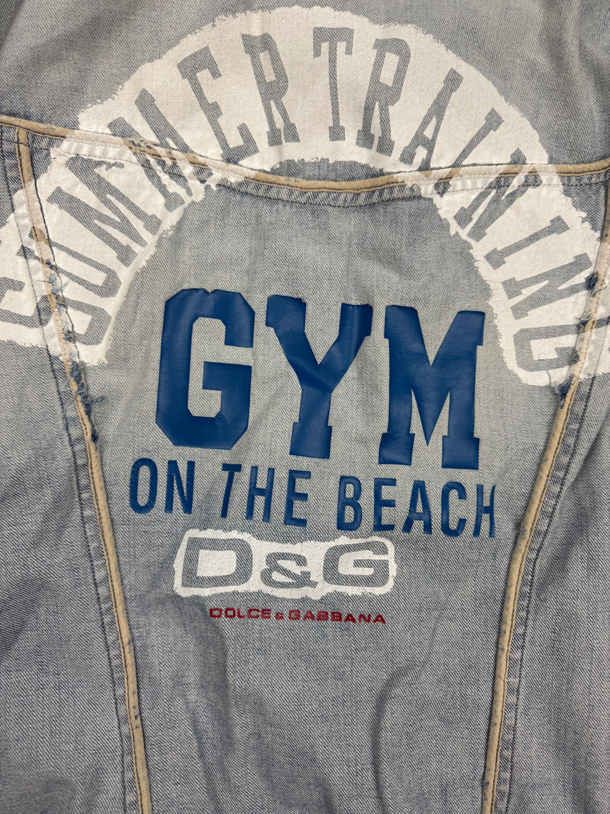vintage Dolce & Gabbana jeansjacket {S}