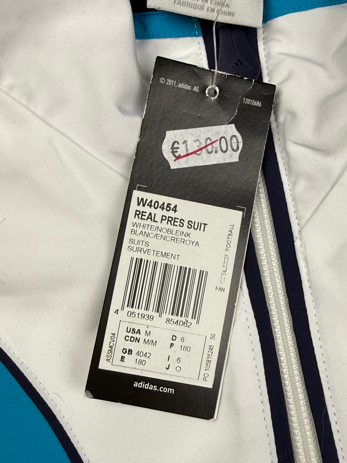 vintage Adidas Real Madrid tracksuit DSWT {L}