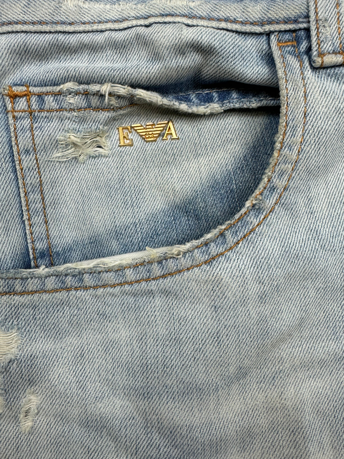 vintage Armani jeans {M}