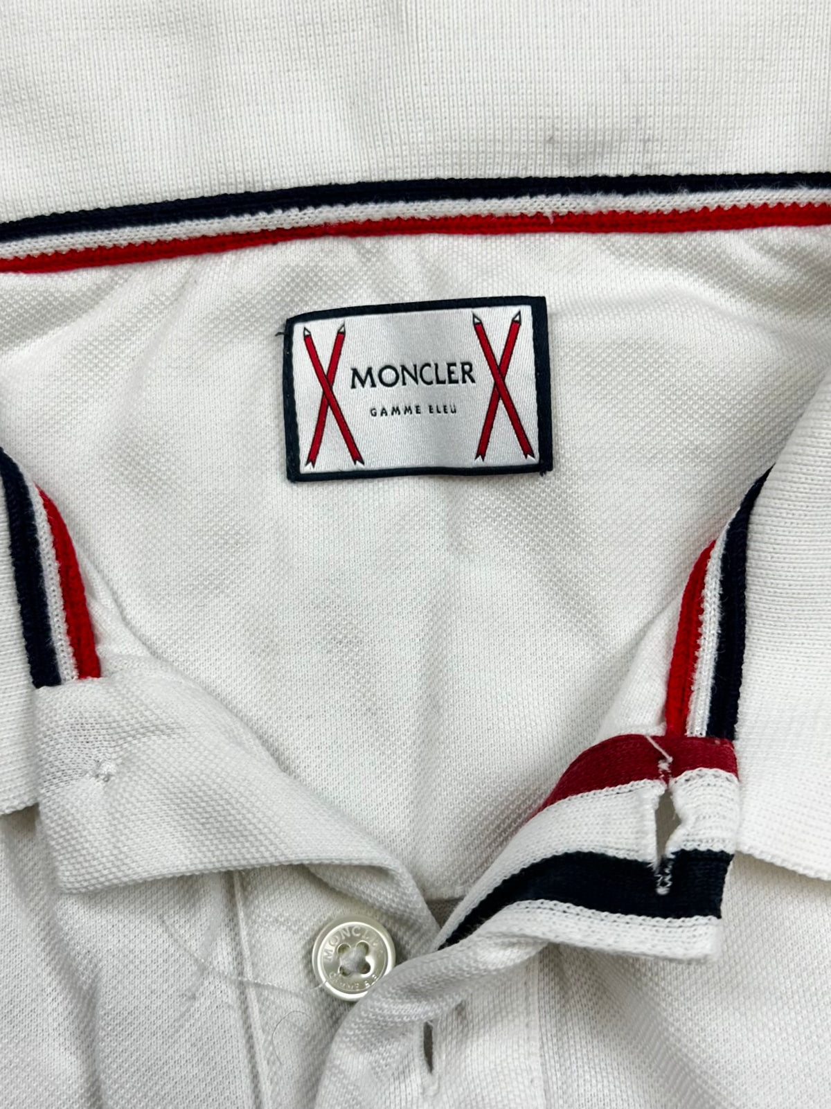 vintage Moncler polo long {S}