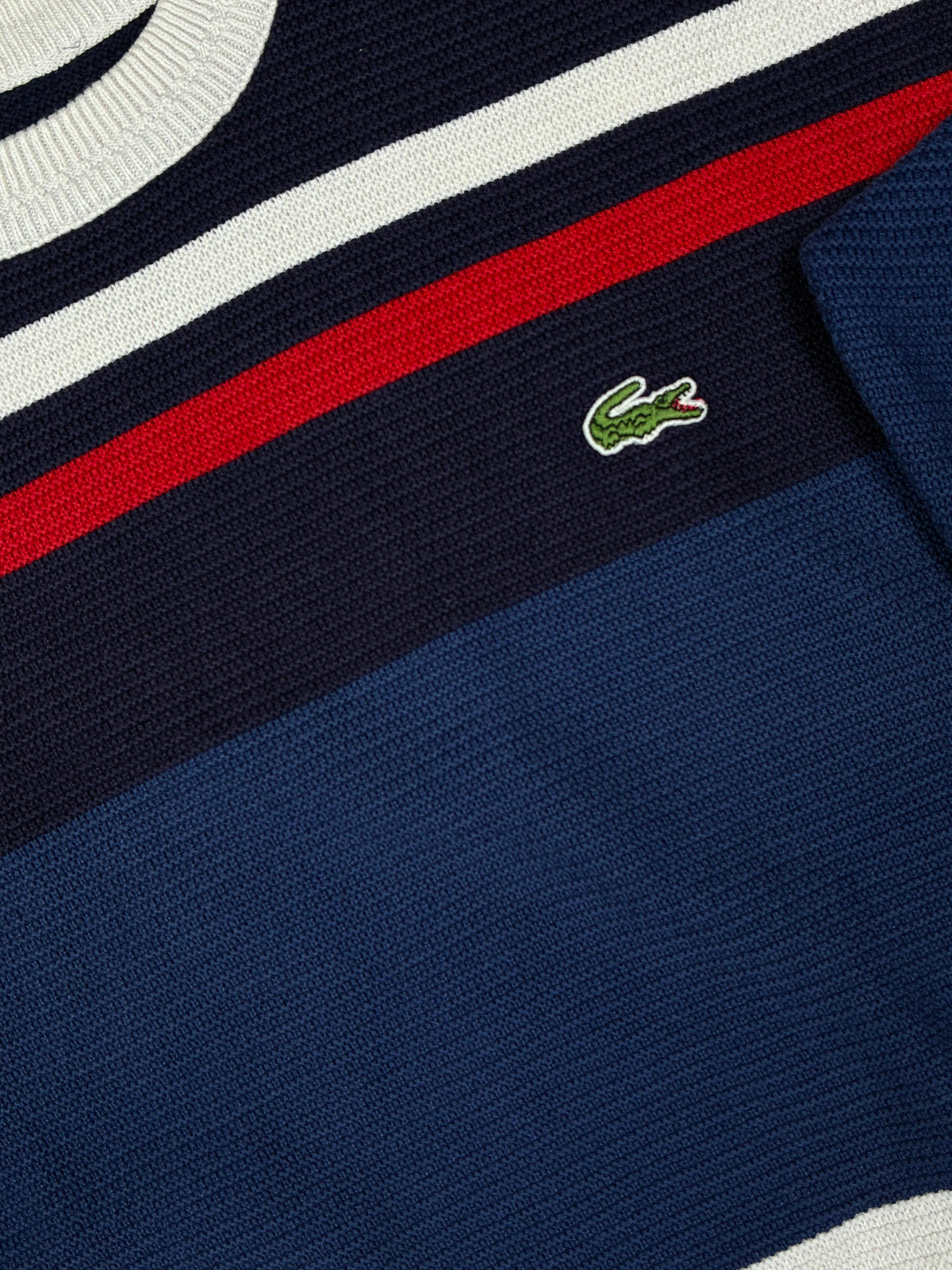 vintage Lacoste knittedsweater {M}