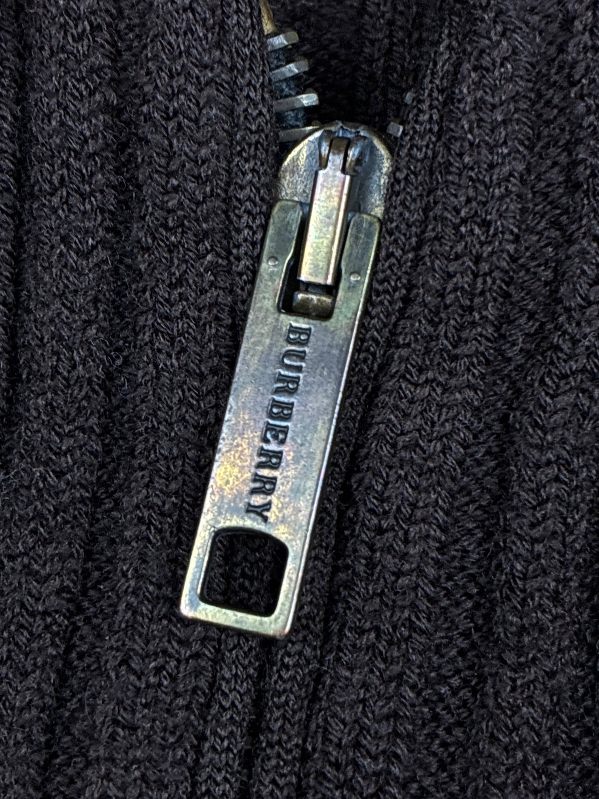 vintage Burberry sweatjacket {S}
