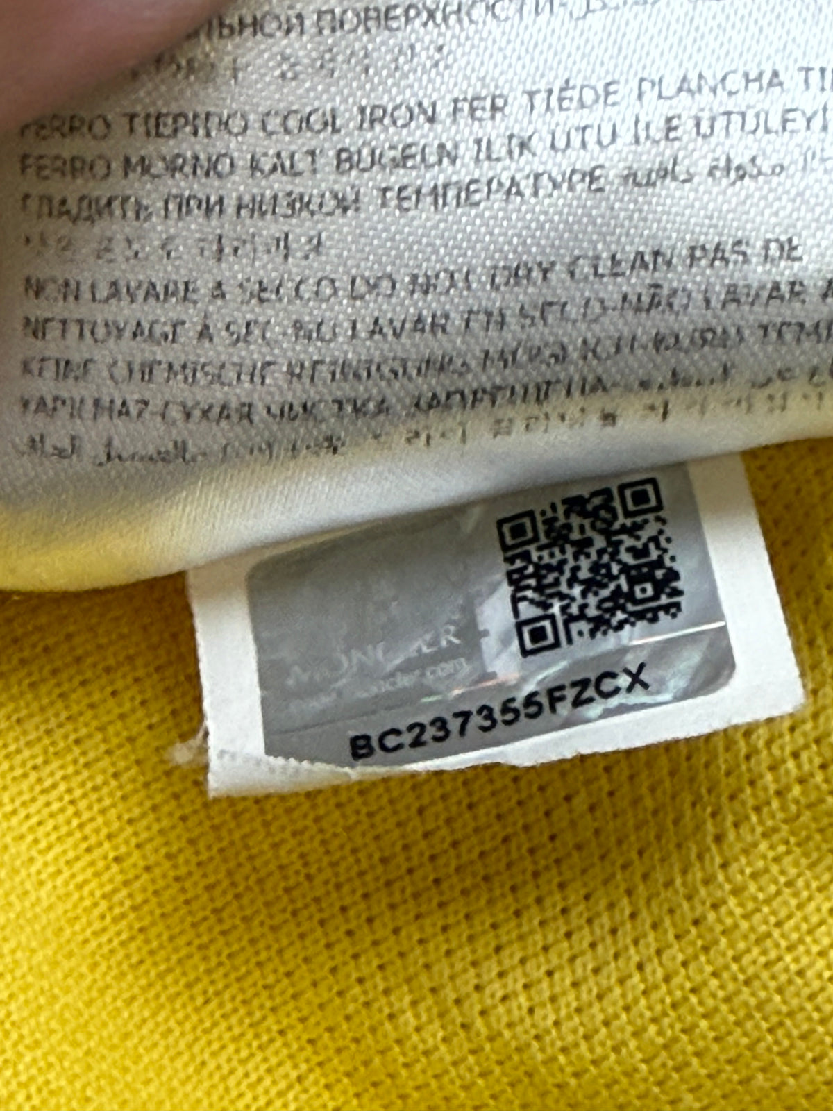 vintage Moncler polo {S}