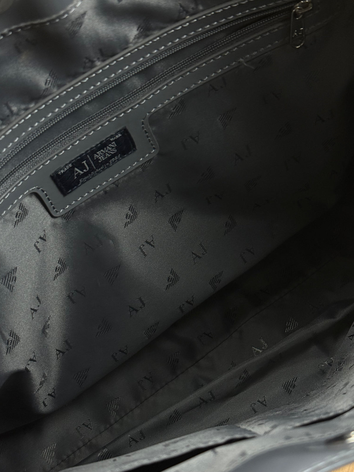 grey Armani Jeans shopper