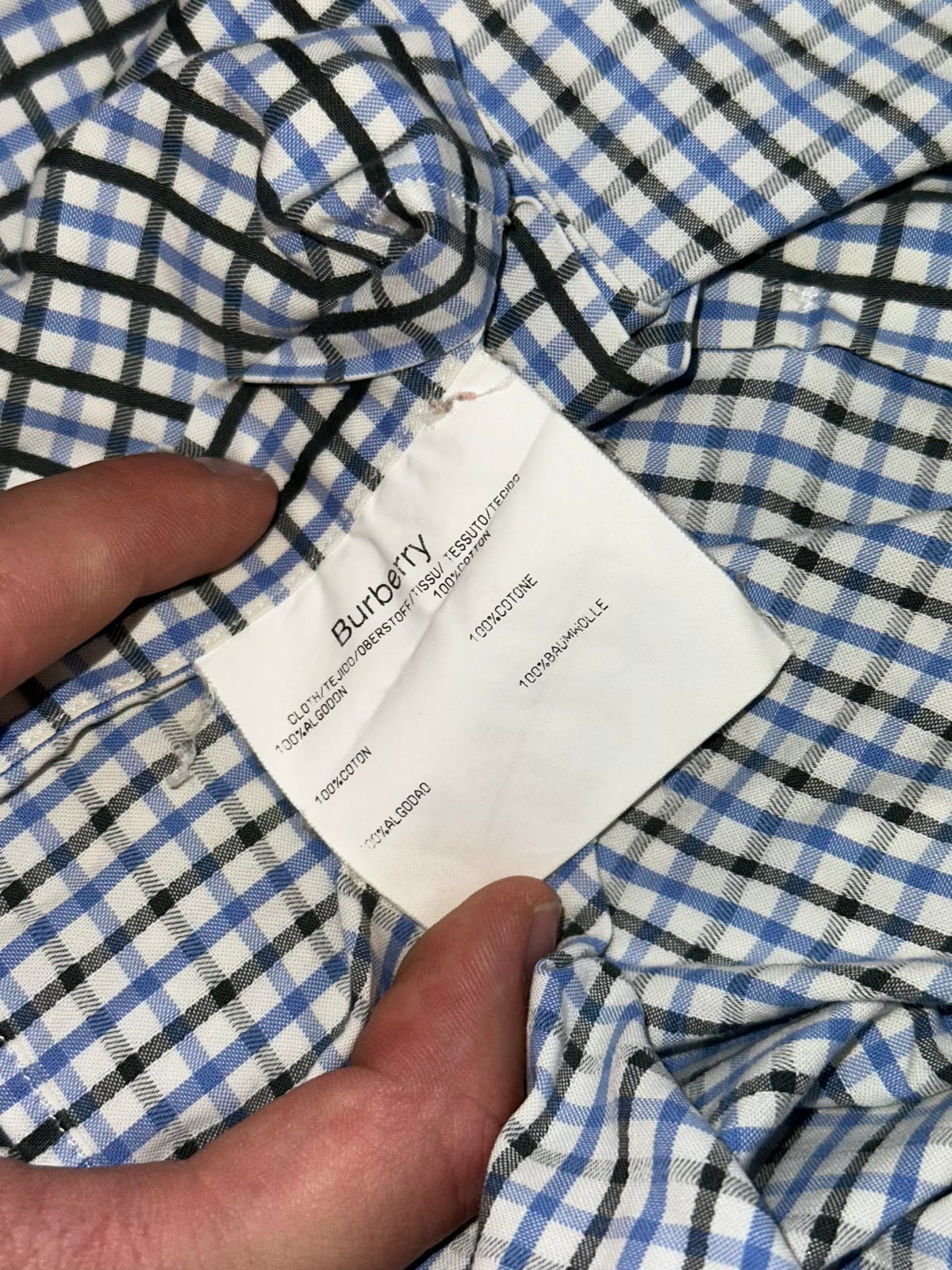 vintage Burberry shirt {XL}