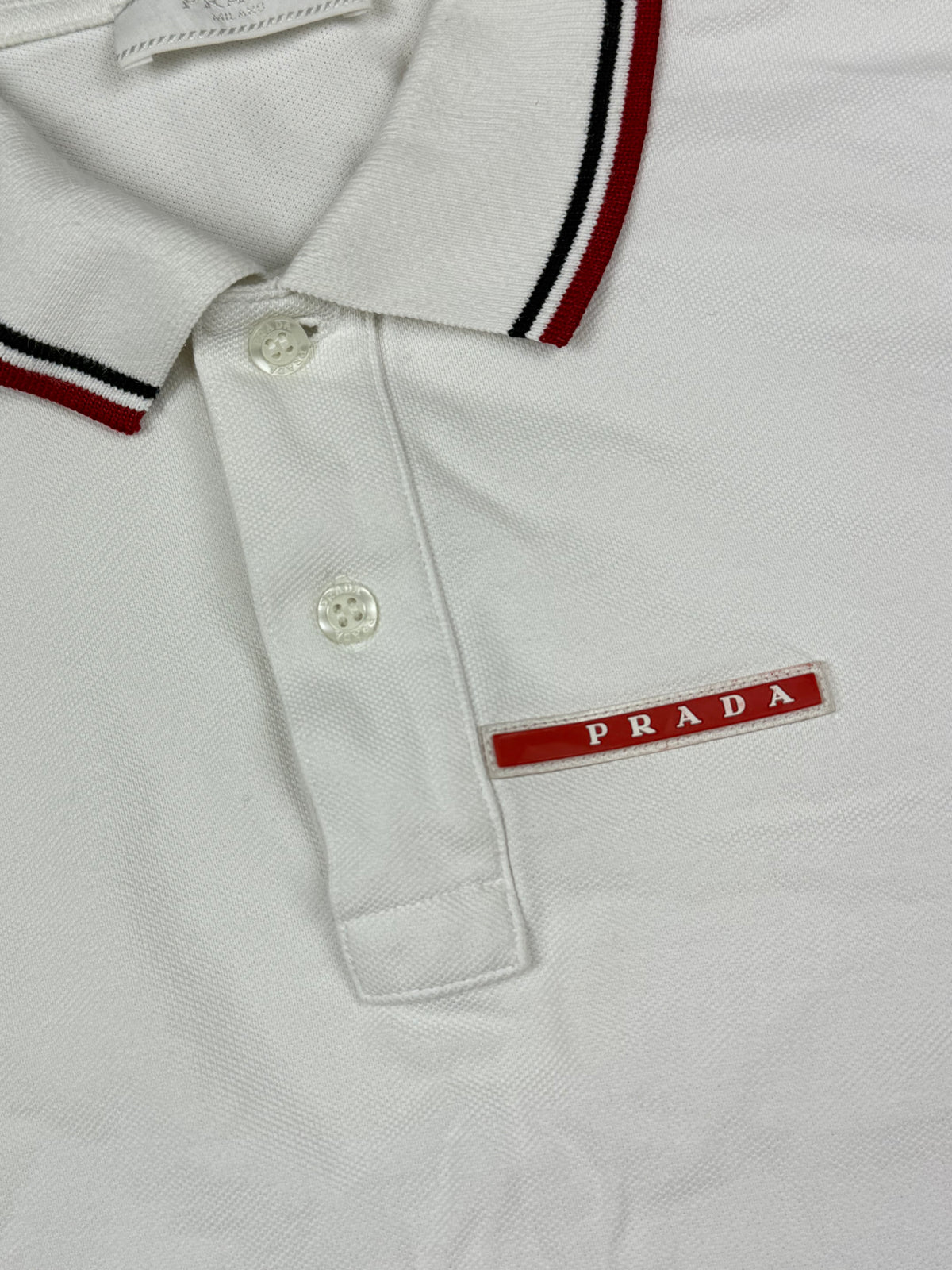 white Prada polo {XL}