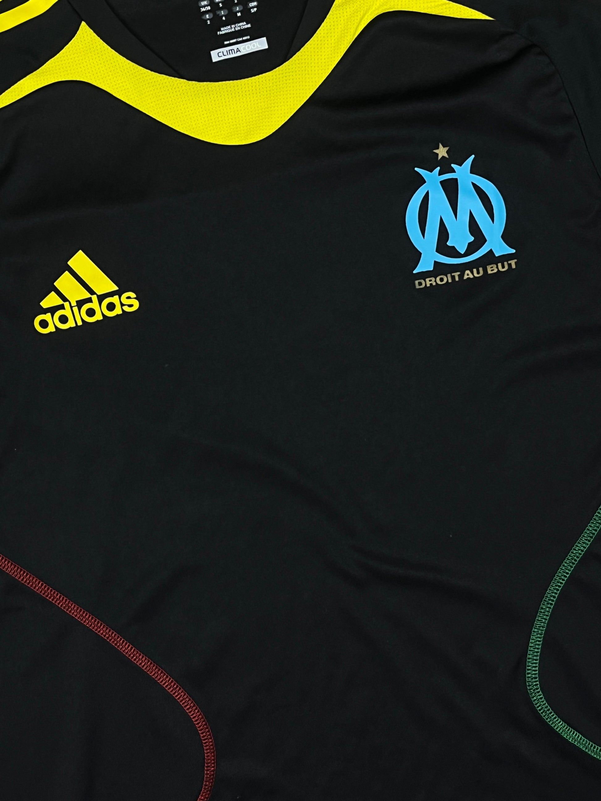 vintage Adidas Olympique Marseille trainingjersey {M}