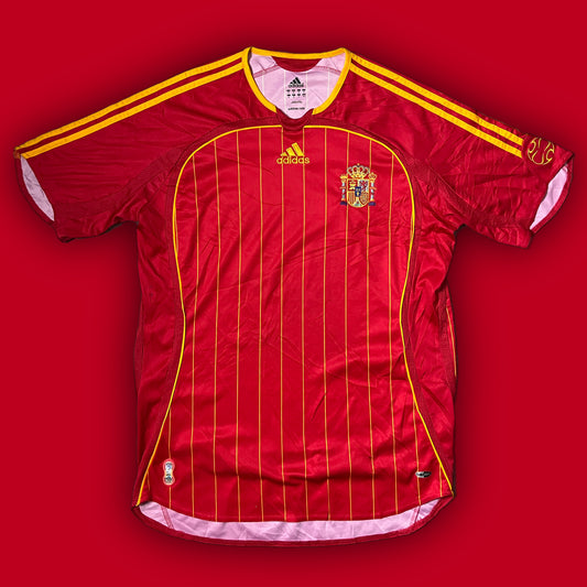 vintage Adidas Spain 2006 home jersey {L}
