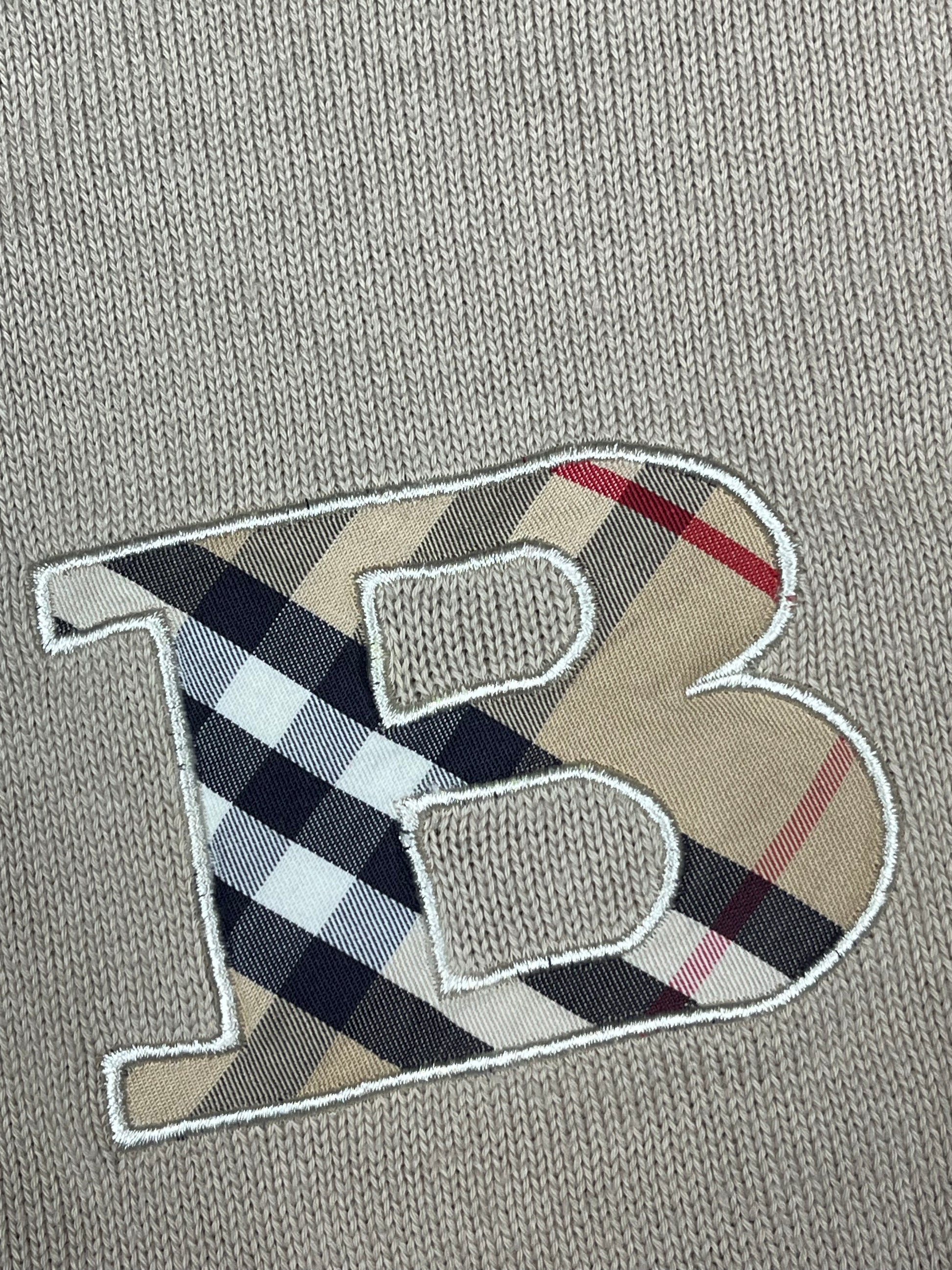 vintage Burberry knittedsweater {XS}