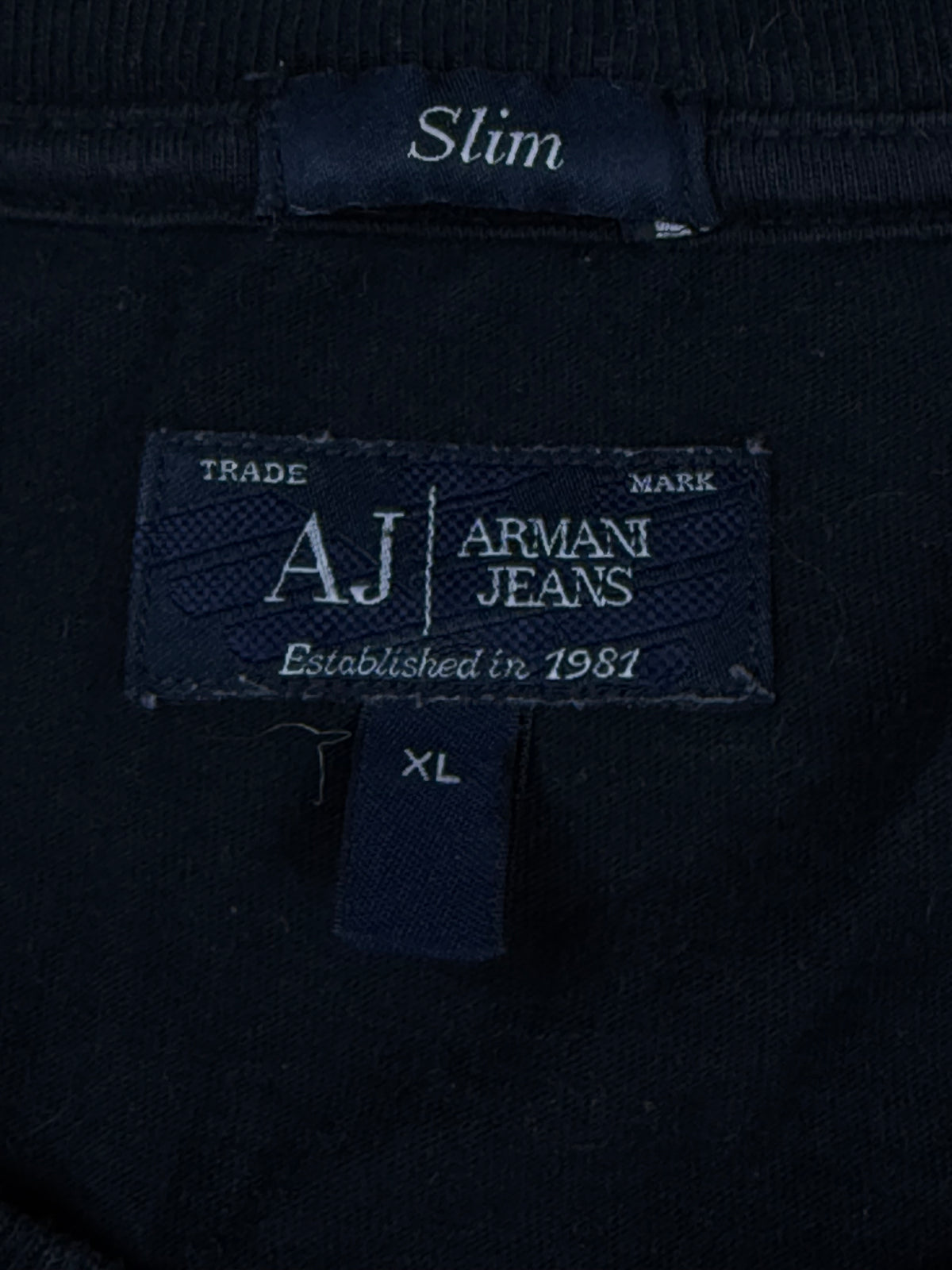 vintage Armani Jeans longsleeve {XL}