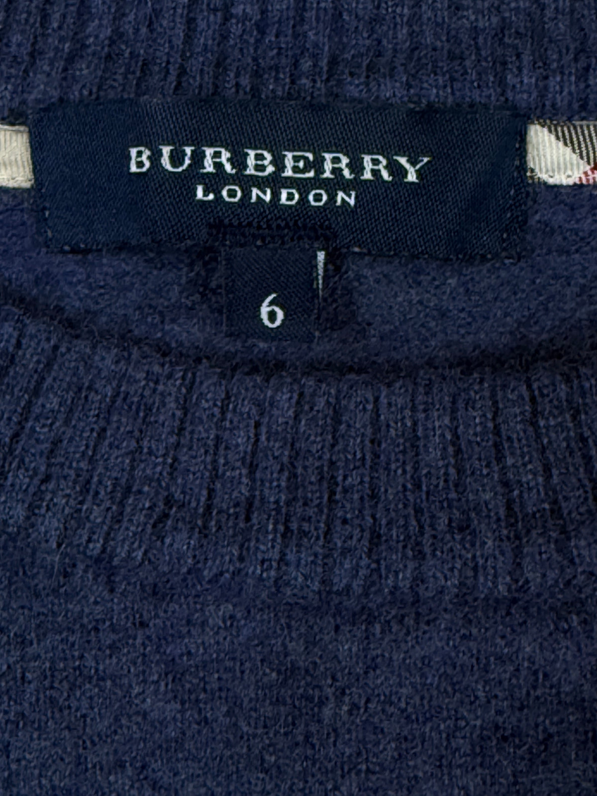 vintage Burberry knittedsweater {M}