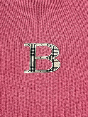 vintage pink Burberry knittedsweater {S}