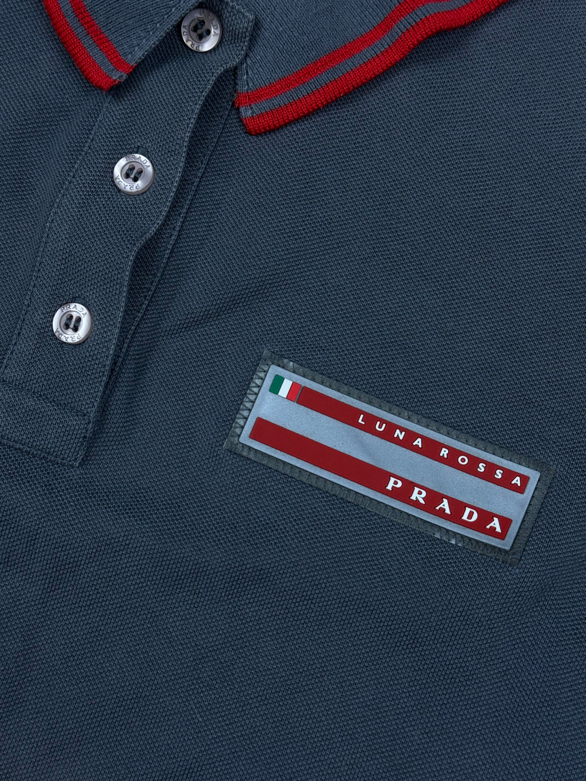 vintage Prada Luna Rossa polo {S}
