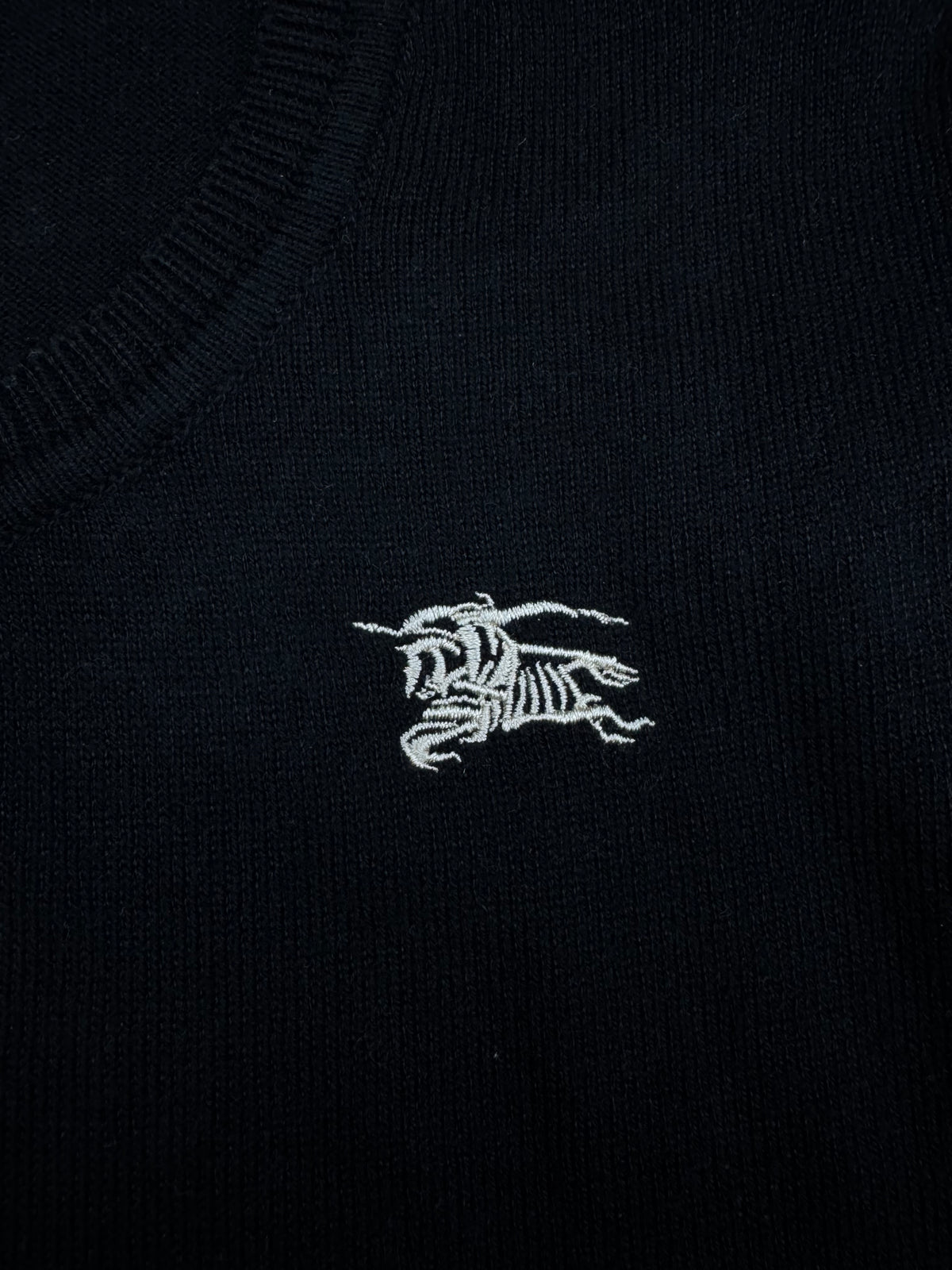 vintage Burberry knittedsweater {S}