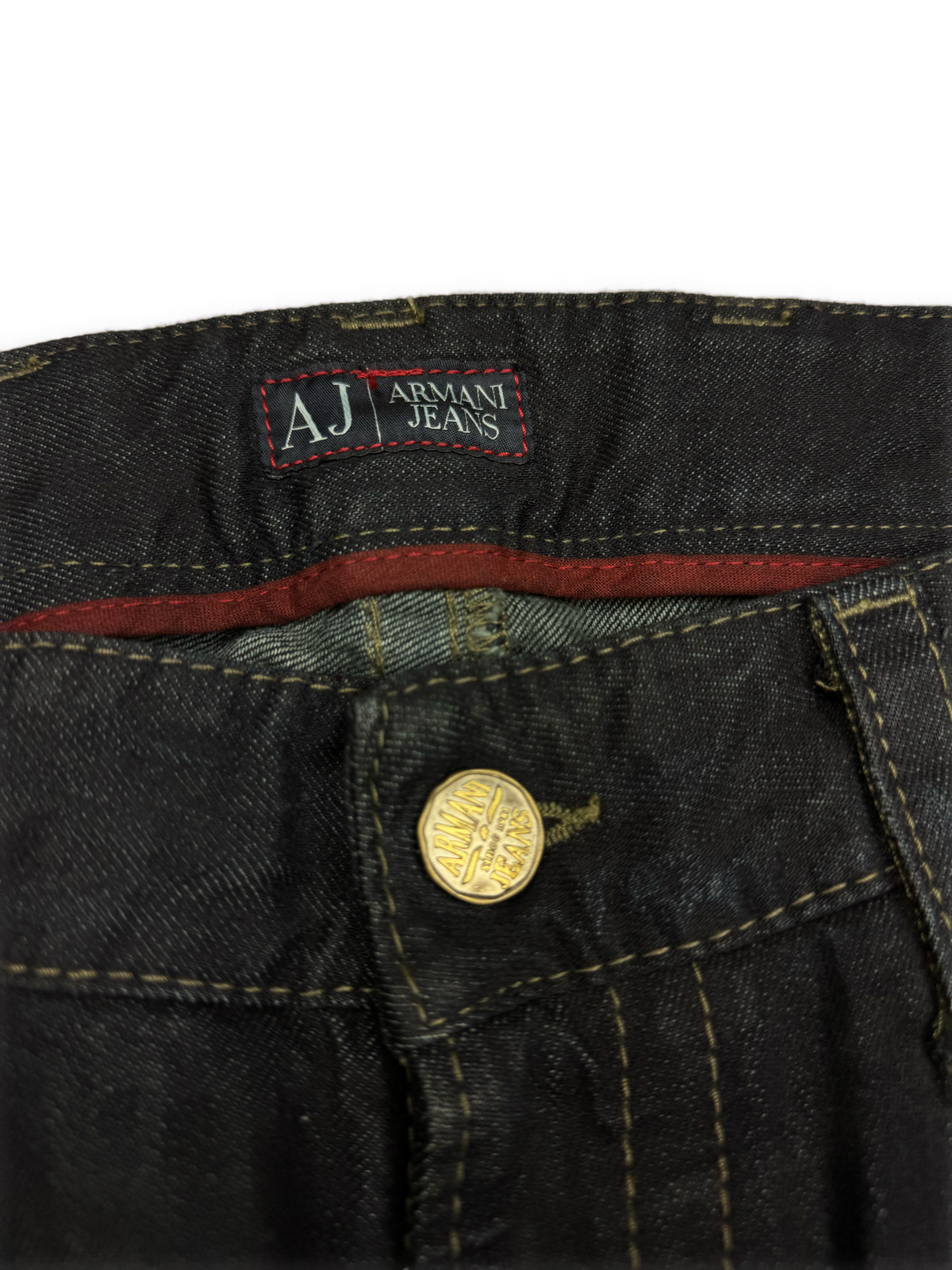vintage Armani jeans {L}