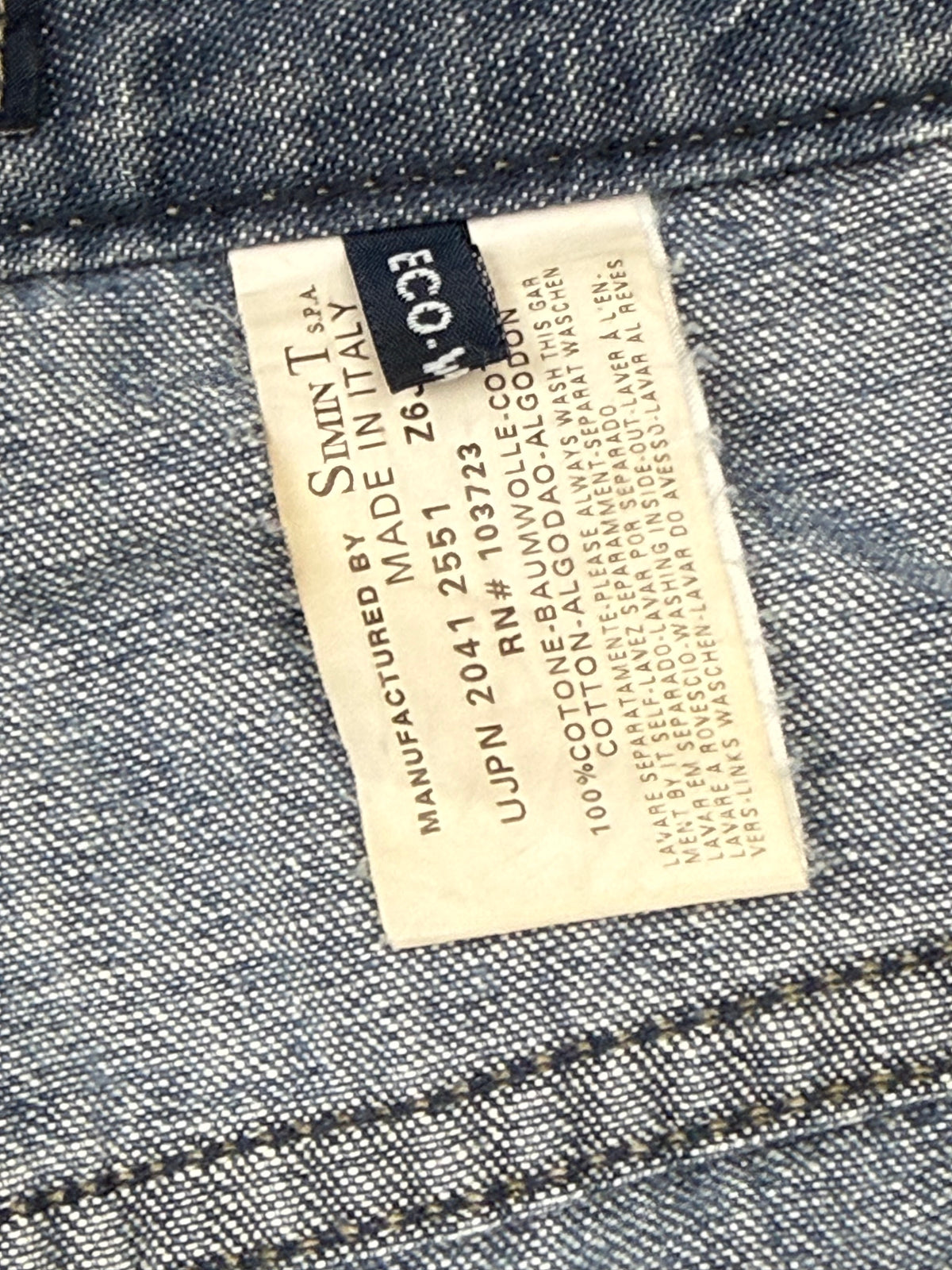 vintage Armani jeans