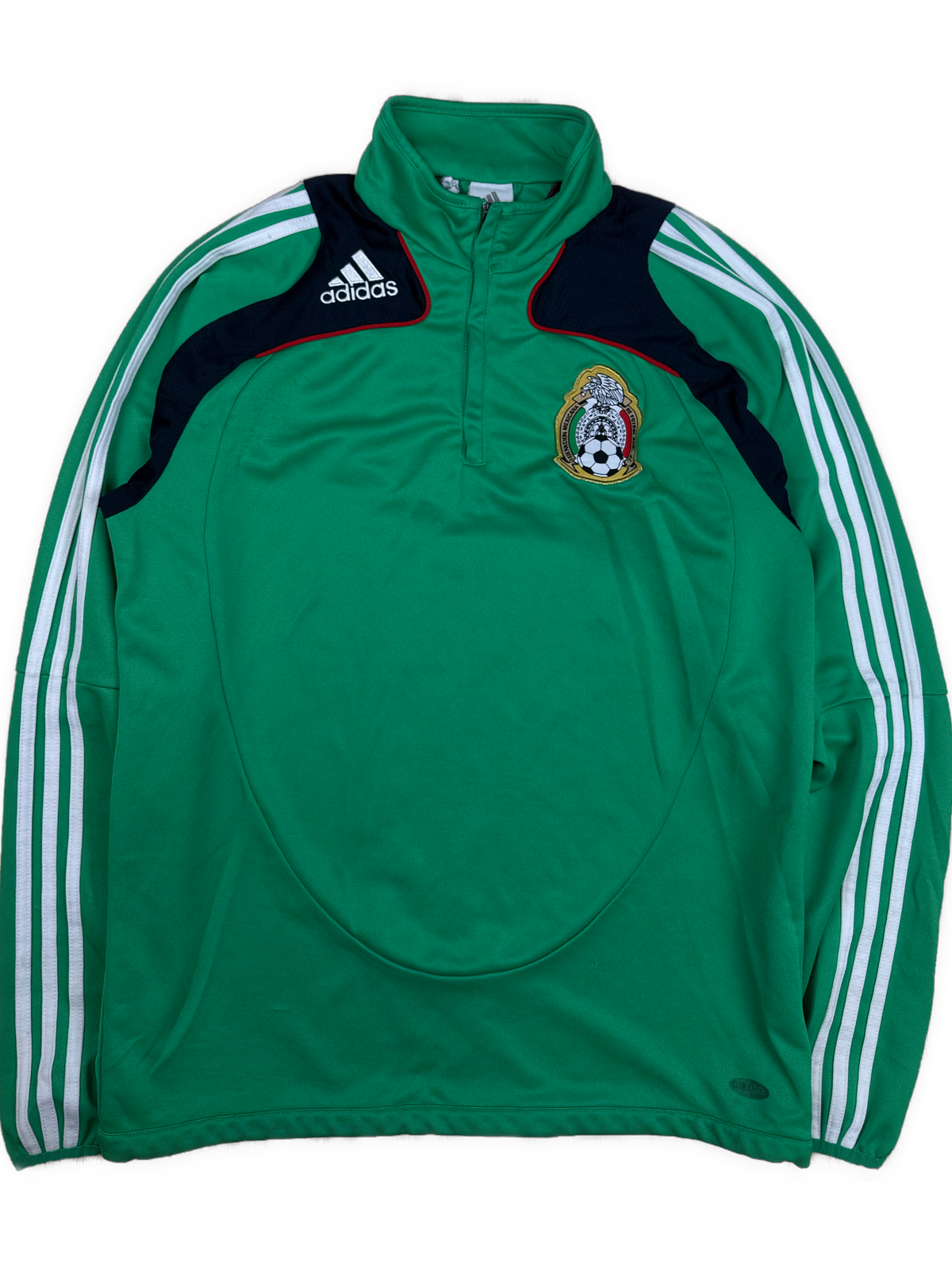vintage Adidas Mexico quarterzip {M}