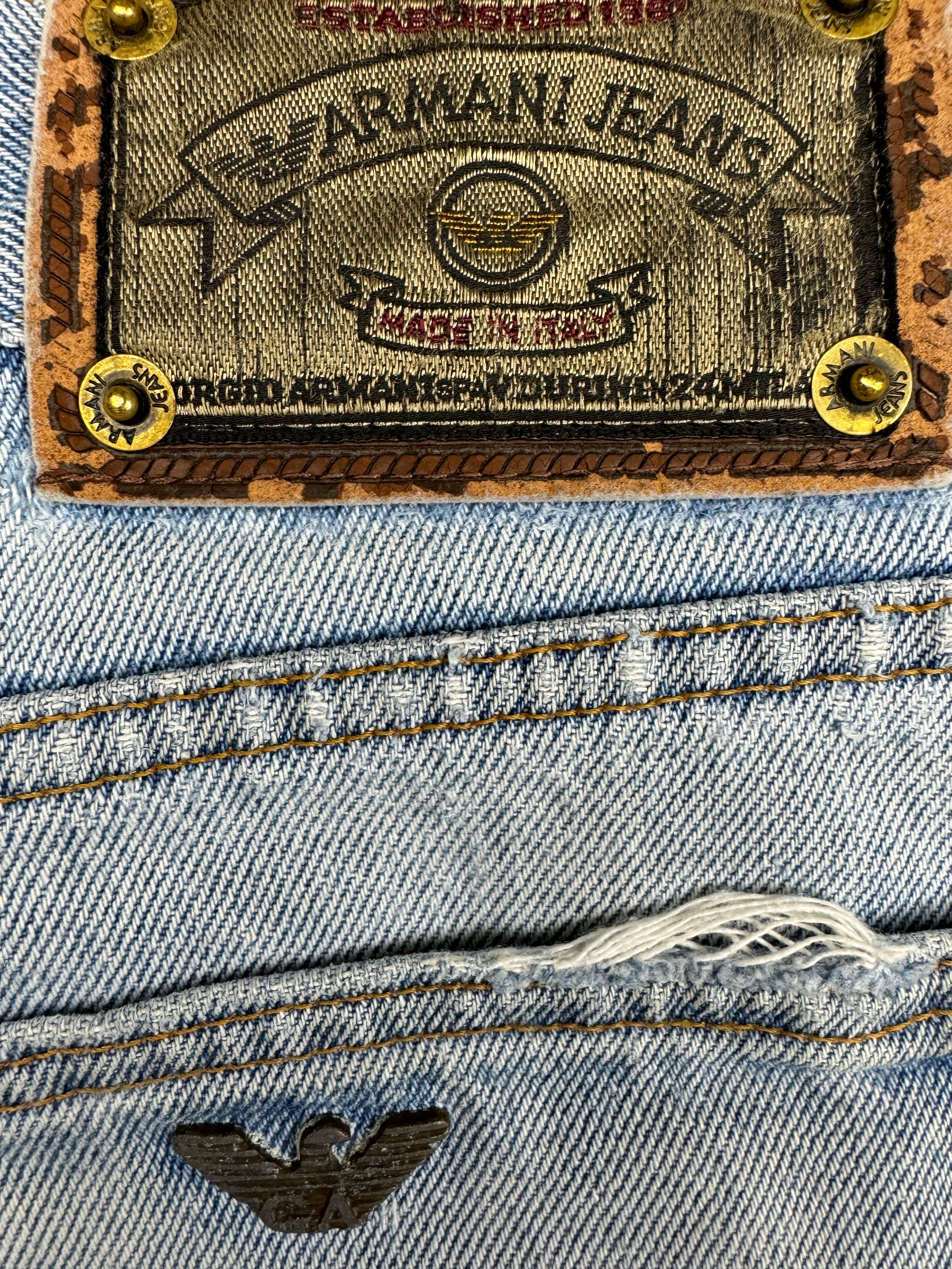 vintage Armani jeans {M}