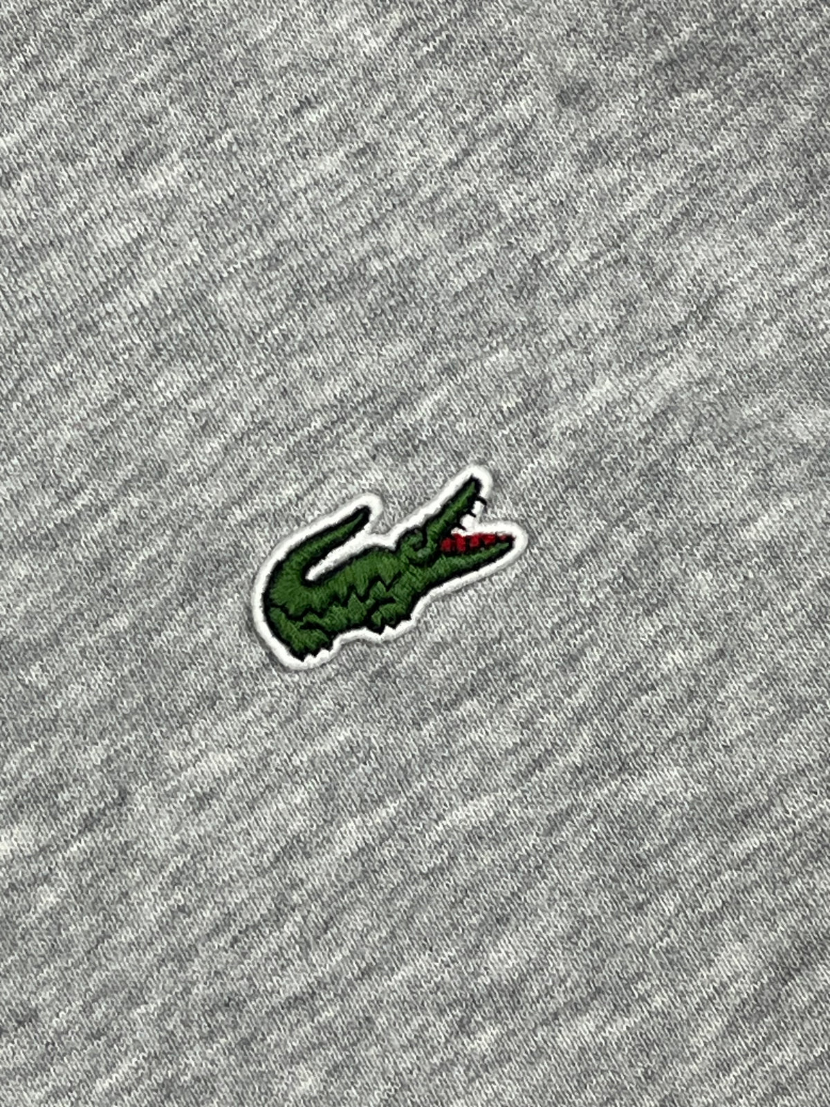 grey Lacoste sweatjacket {XL}