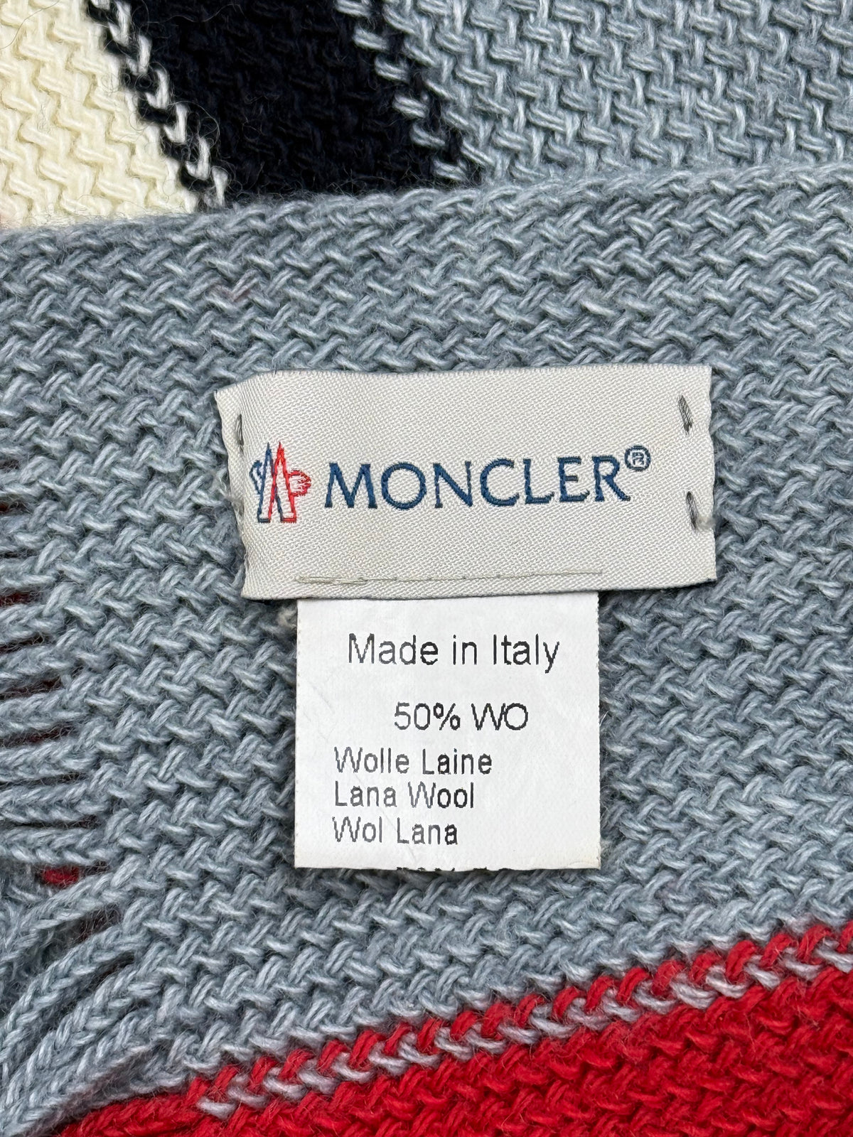 vintage Moncler scarf