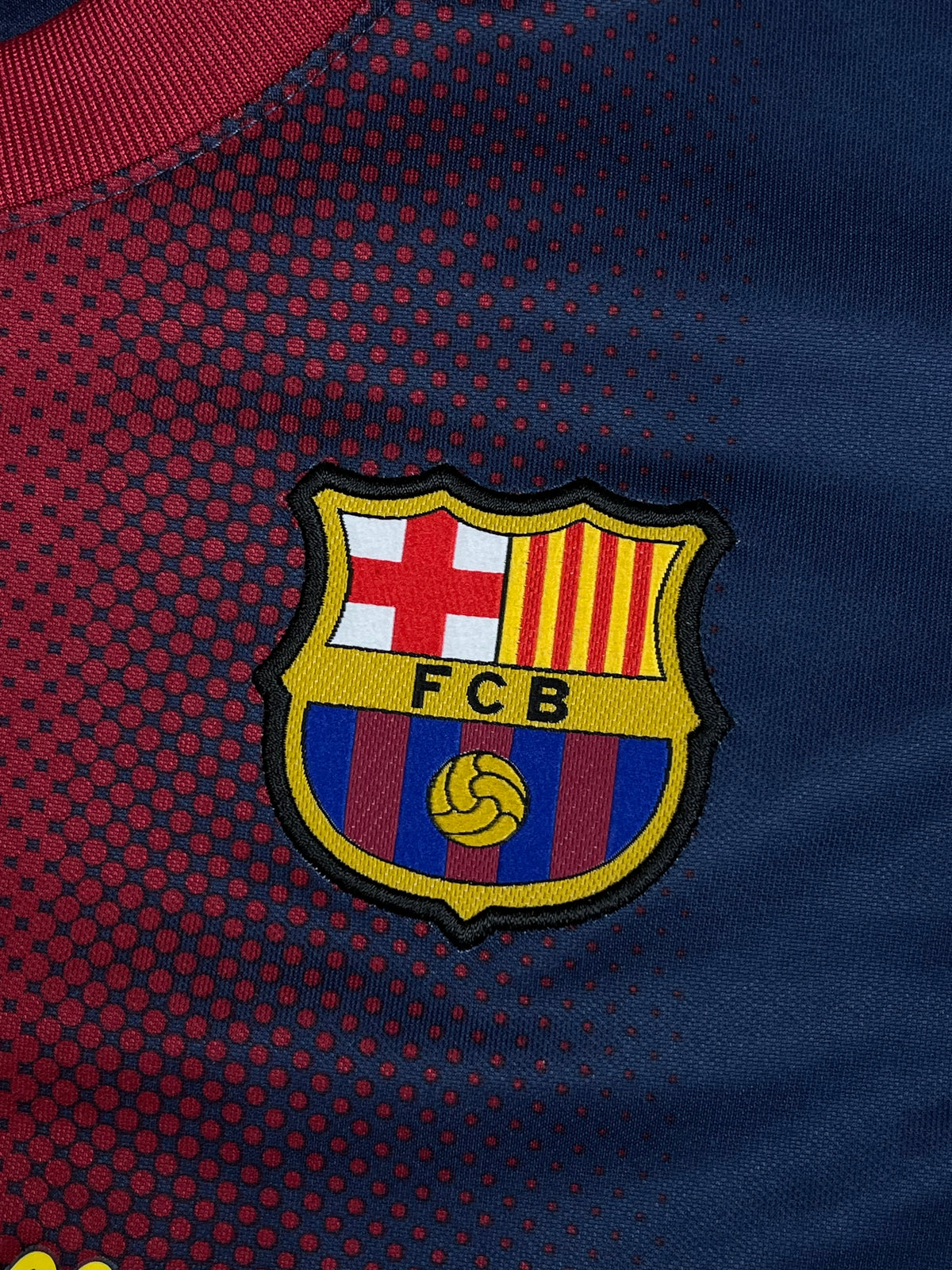 vintage Nike Fc Barcelona 2012-2013 home jersey {S}