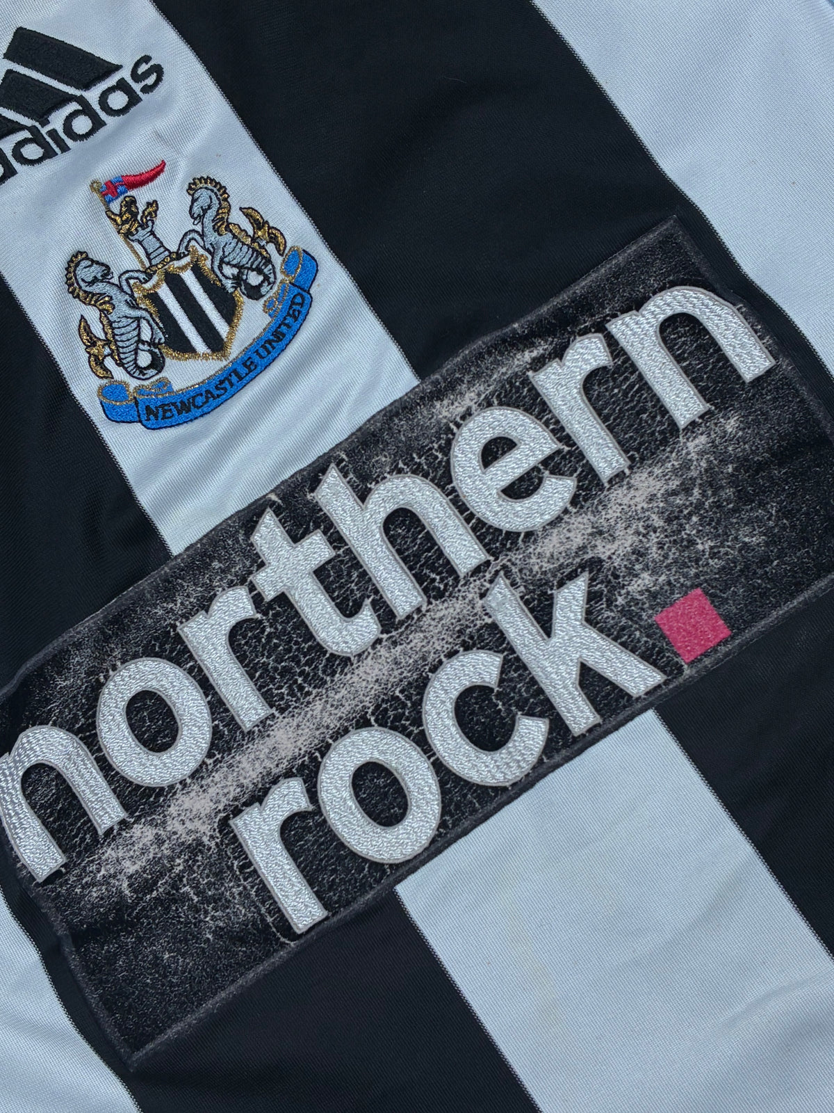 vintage Adidas Newcastle United home jersey {S}