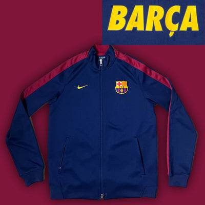 vintage Nike Fc Barcelona trackjacket {M}