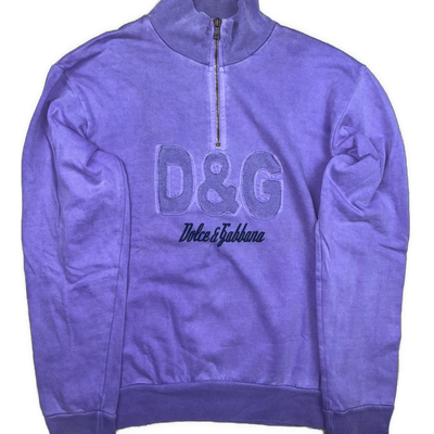 vintage Dolce & Gabbana quarterzip {M}