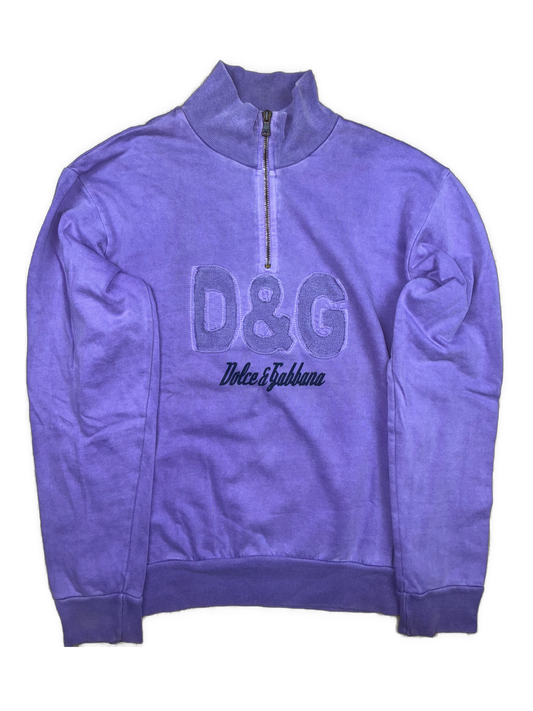 vintage Dolce & Gabbana quarterzip {M}