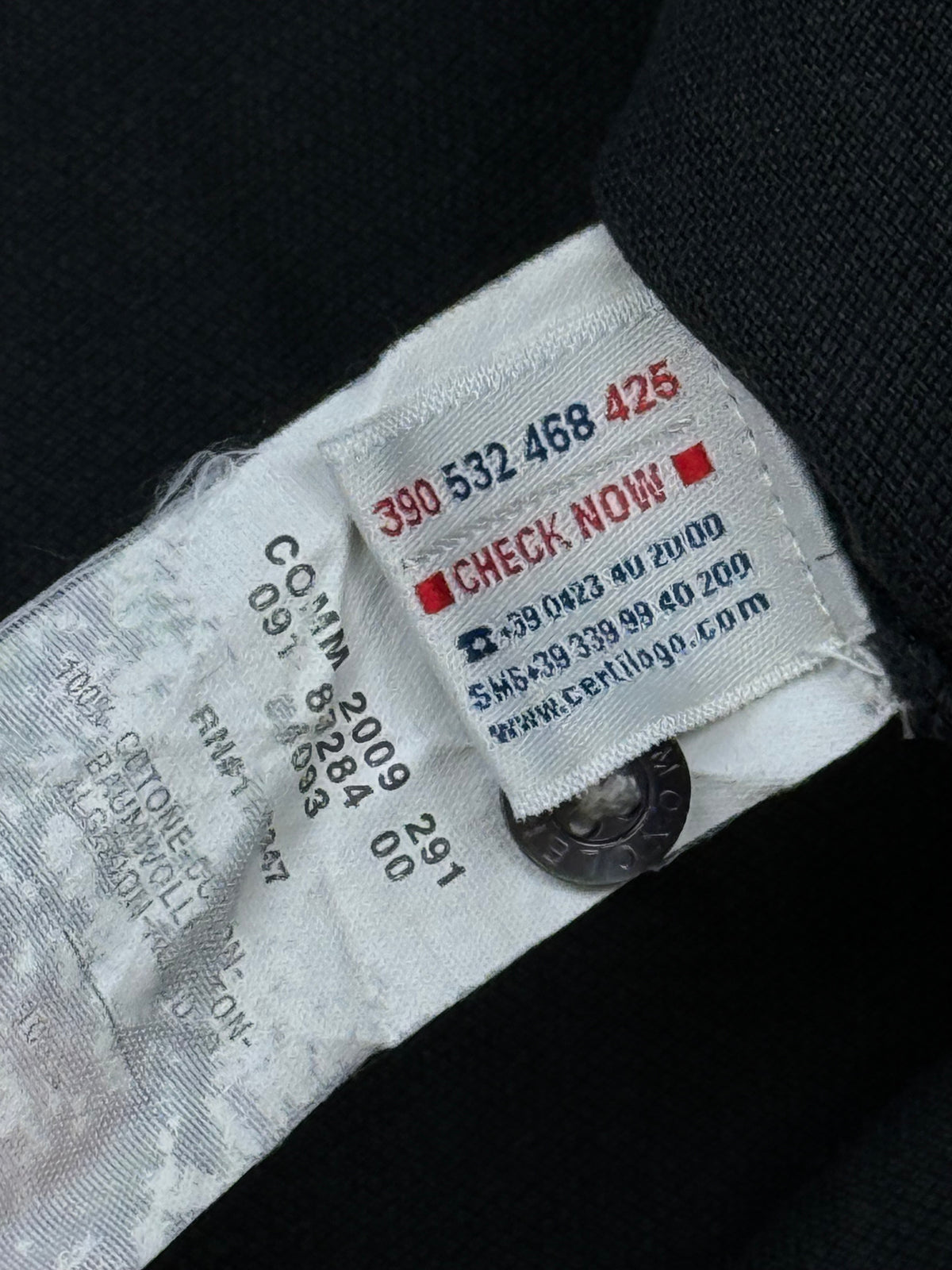 vintage Moncler polo long {L}