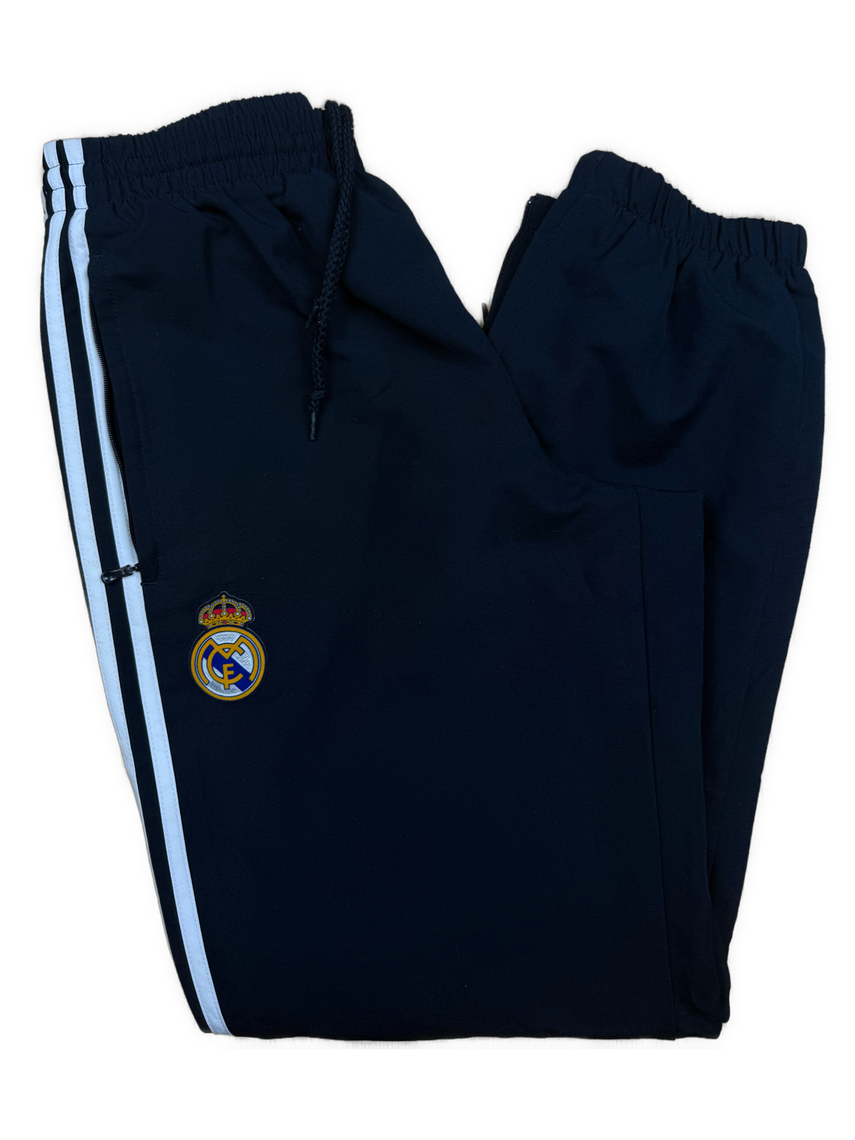 vintage navyblue Adidas Real Madrid trackpants {L}
