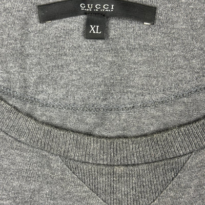 vintage grey Gucci sweater {L}