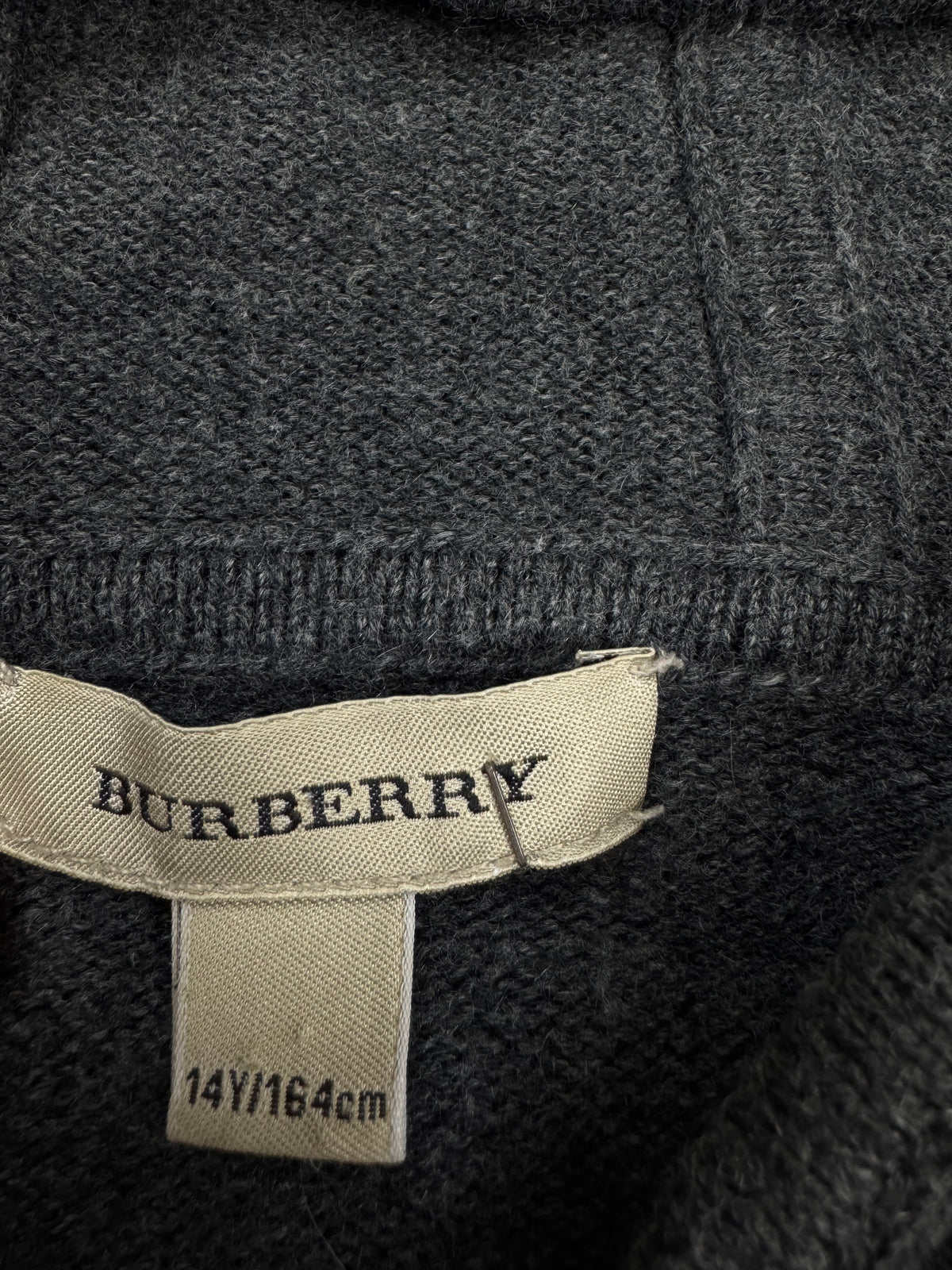 vintage Burberry sweatjacket {XS}