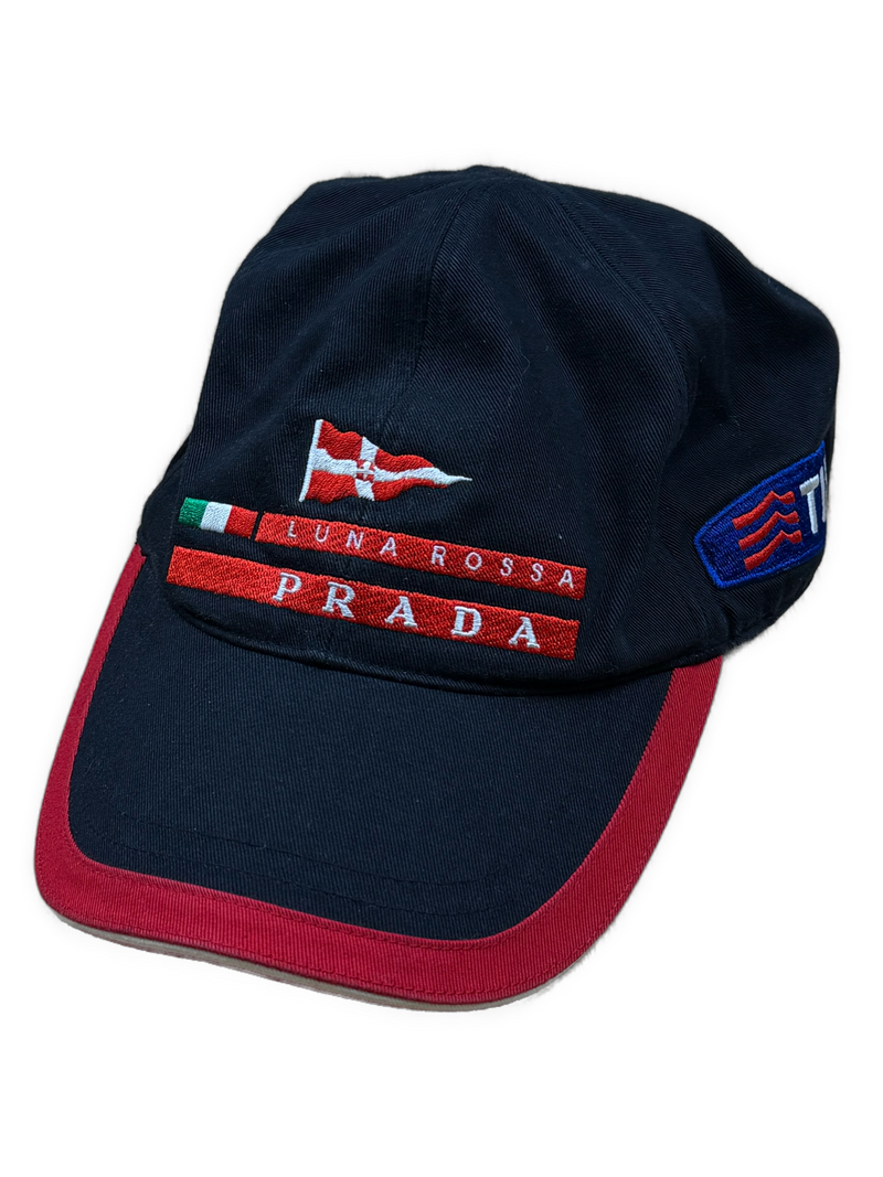 vintage Prada Luna Rossa cap