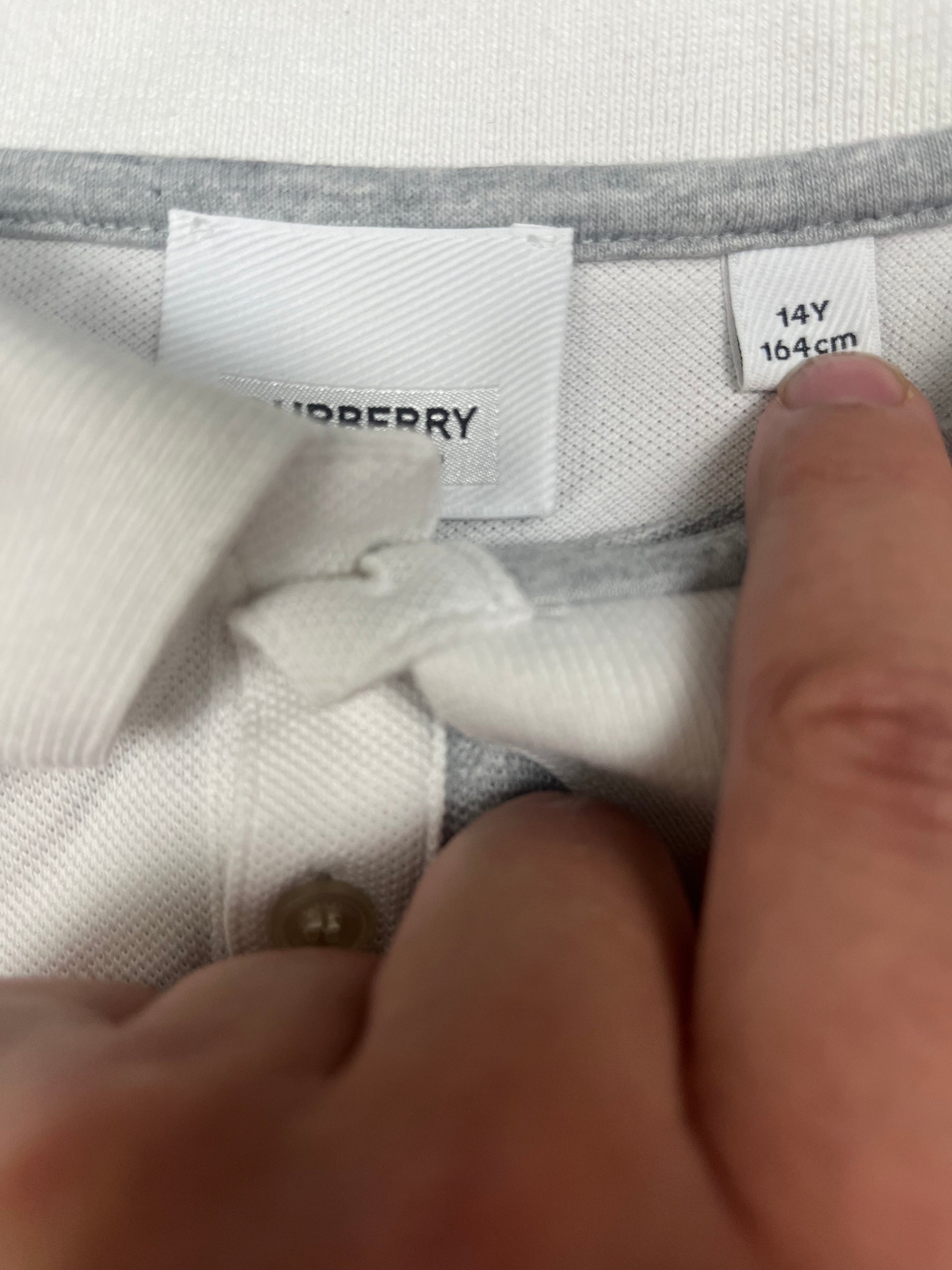 vintage Burberry polo {XS}