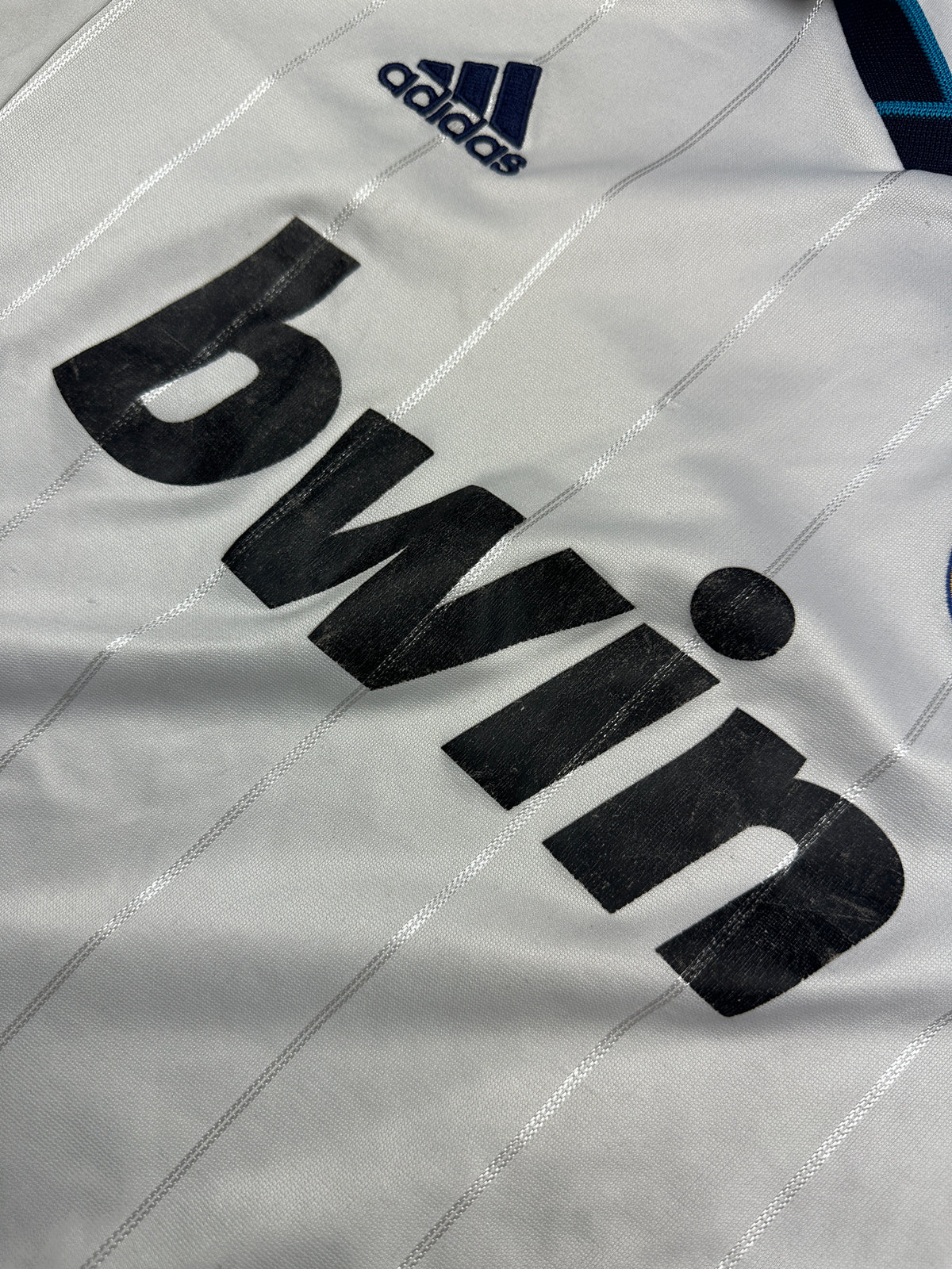 vintage Adidas Real Madrid home jersey {M}