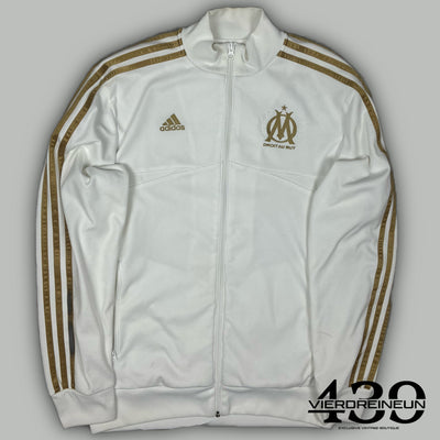 vintage Adidas Olympique Marseille trackjacket {L}
