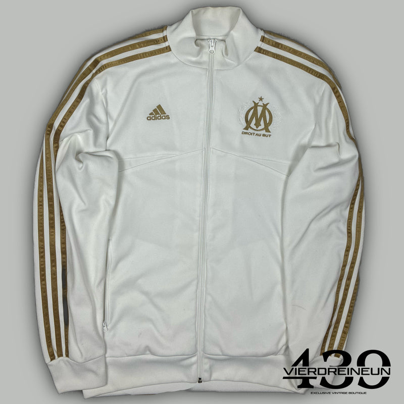 vintage Adidas Olympique Marseille trackjacket {L}